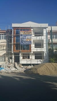 Binamızın dış cephesinde tercihimiz jotun boya .